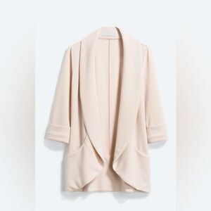 FRENCHMAUVE
Melanie Knit Tunic Blazer